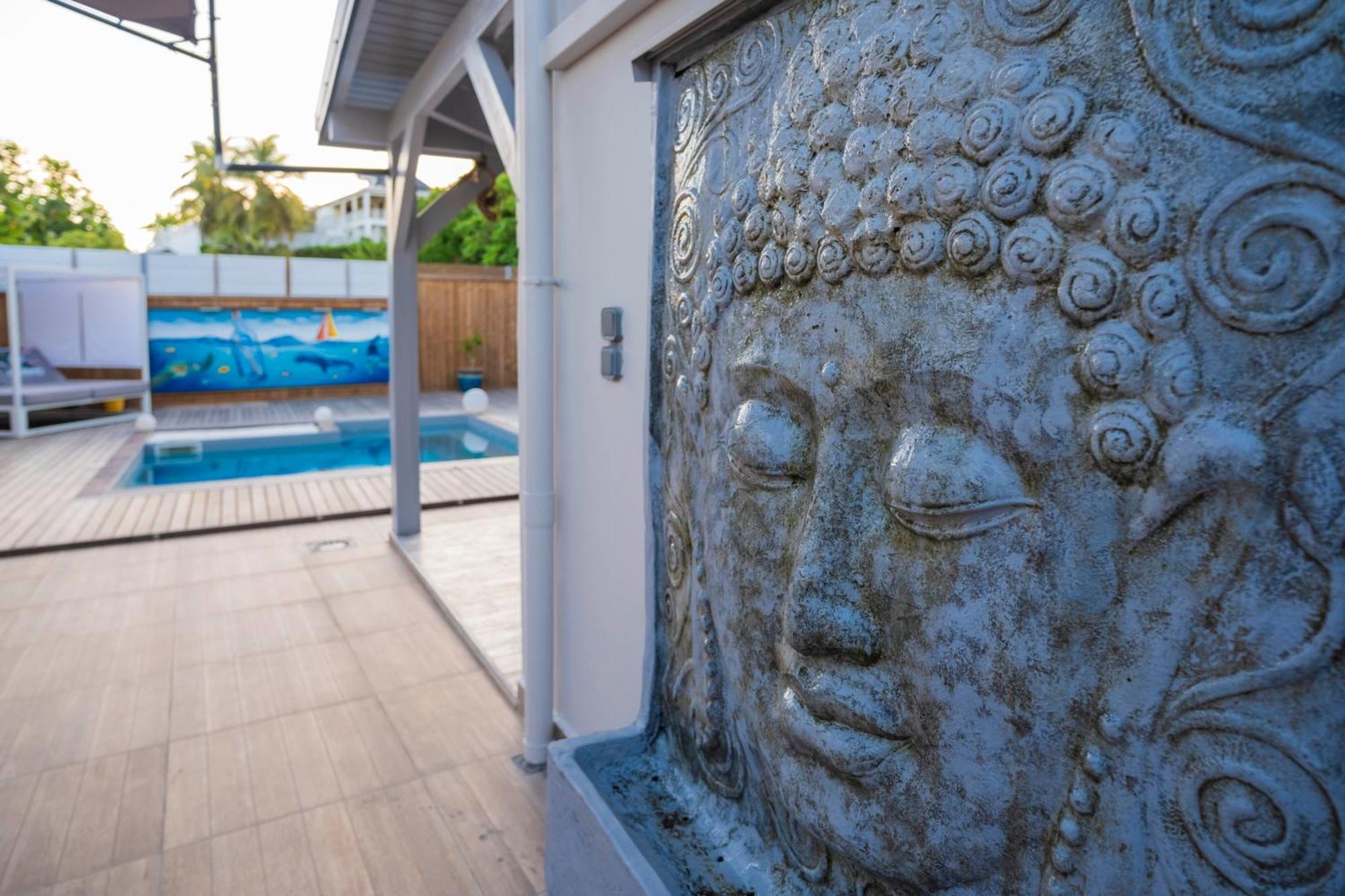 Villa Les Terrasses De Fonds Thezan Sainte-Anne  Esterno foto