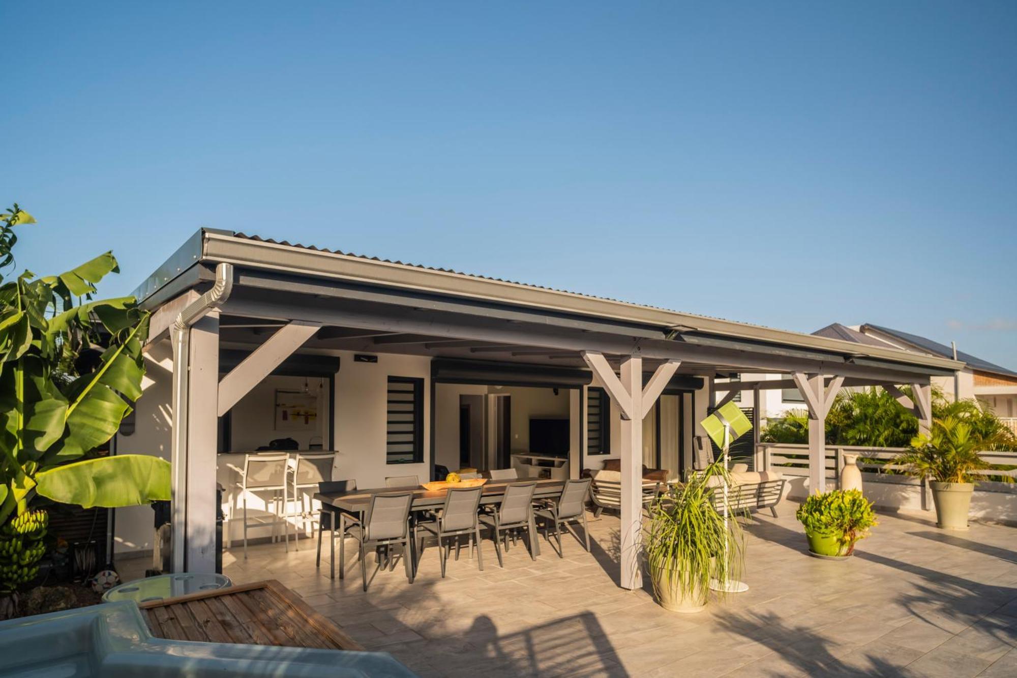 Villa Les Terrasses De Fonds Thezan Sainte-Anne  Esterno foto